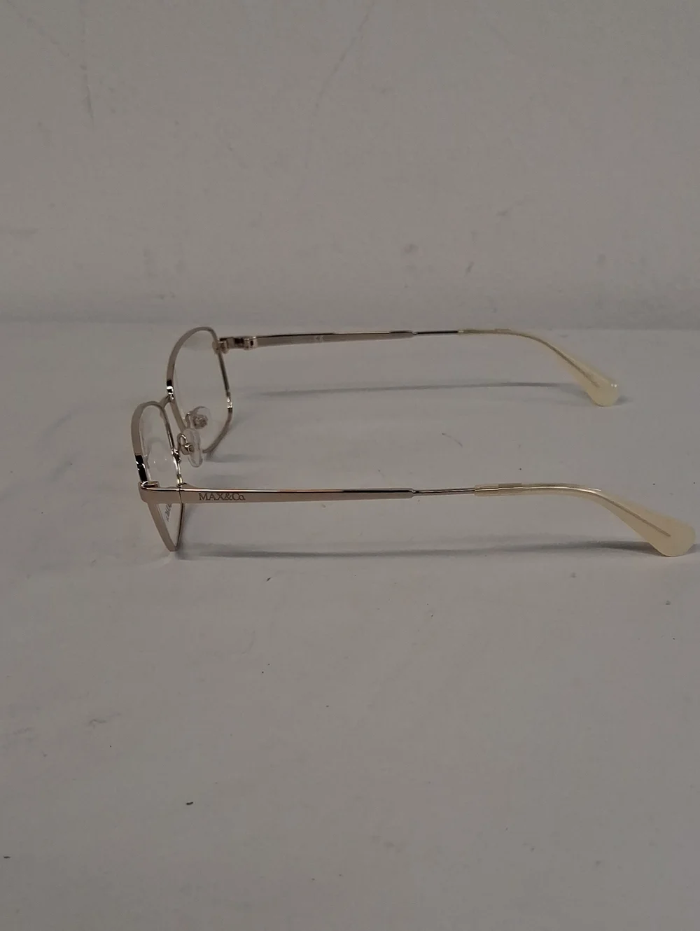 NWOT Womens Rxable Max & Co. MO5056 Gold Eyeglass Frames